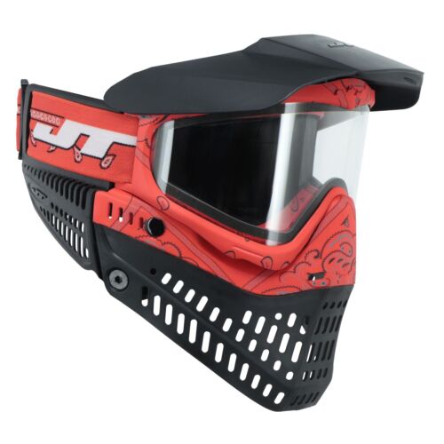 Jt ProFlex Bandana Red Paintball Mask LE